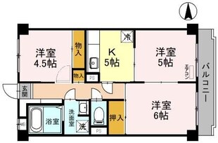 ハーヴェスト高州　（住居）の物件間取画像